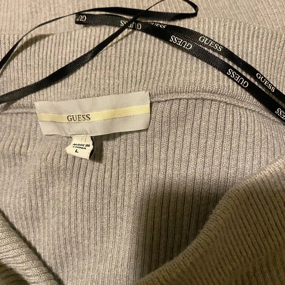 Guess Gray Pencil Skirt Size L